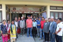 जिल्ला पशु सेवा कार्यालय, पोखरामा अवलोकन गर्दै