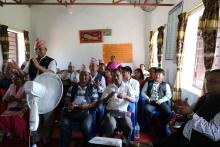 वडा अध्यक्ष तथा प्रतिनिधि ज्यूहरु तालिममा सहभागी हुँदै
